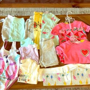 19 piece Baby girl   old navy Lot 18-24 & 2T